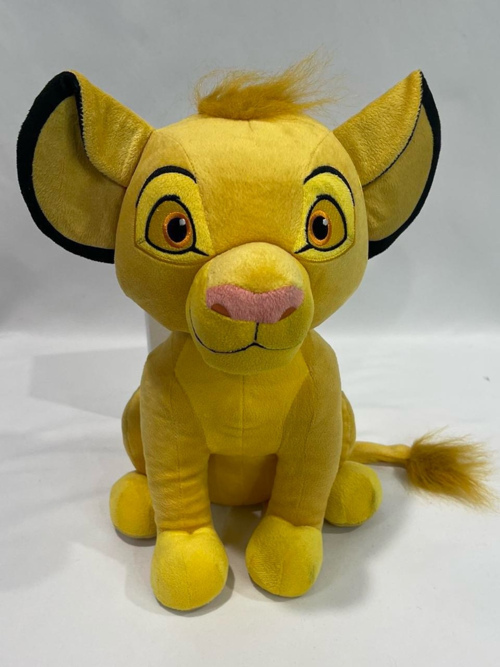 Plush Yellow Lion Cub Stuffed Toy - Kids Toy